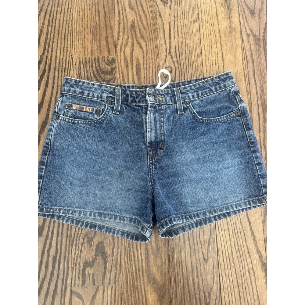 Vintage LEI Denim Shorts Womens 9 Y2K Blue Jean 100% Cotton 2.5" Inseam